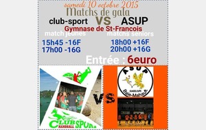 Match Journée 3 Club Sport/ASUP (+16M)