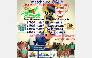 Match Journée 6 Club Sport / Etoile (-16F)